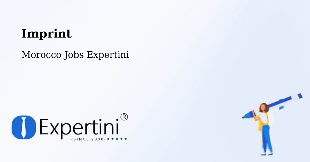 Imprint – Ahfir - Morocco Jobs Expertini